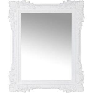 Biele nástenné zrkadlo Kare Design Fiore, 89 x 109 cm