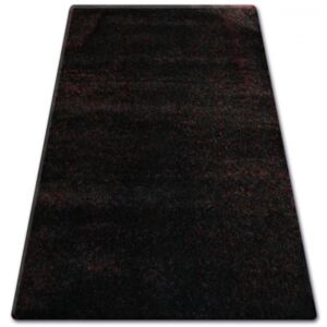 Kusový koberec Shaggy Narin čierno červený, Velikosti 80x150cm