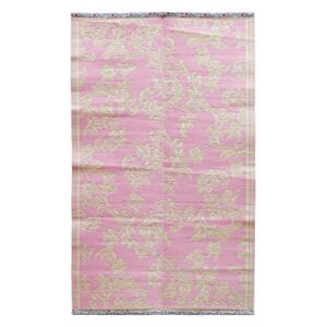 Plastový koberec Bubblegum Pink and Creme 150x90 cm