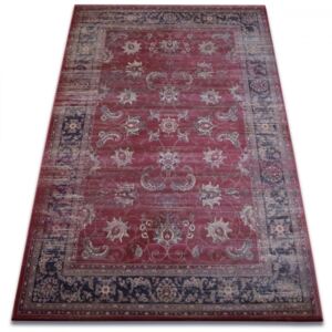 Kusový kusový koberec Midor bordó, Velikosti 60x100cm