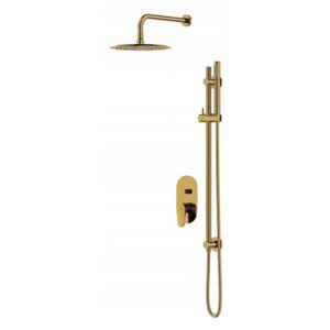 Cersanit Inverto - podomietková sprchová sada, zlatá, S952-007