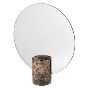 Zrkadlo s mramorovým podstavcom PESA | zemitá
