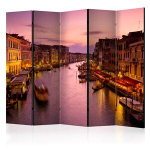 Paraván - City of lovers, Venice by night [Room Dividers] 225x172