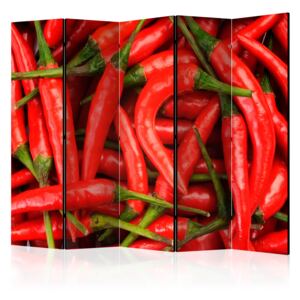 Paraván - chili pepper - background [Room Dividers] 225x172