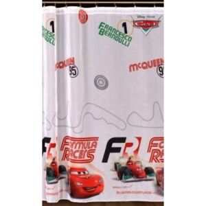 Záclona Cars - Formula Racers, 160 cm
