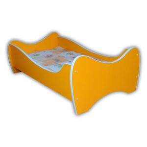 Detská posteľ MIDI 140x70 oranžová