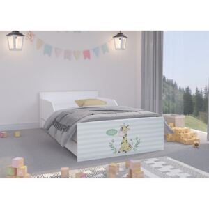 Detská posteľ PUFI + potlač 80x160 cm Žirafa Nie