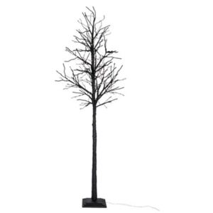 Strom čierny LED svetlo dekorácia NUIT NOIRE