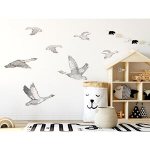 PASTELOWE LOVE Dekorácia na stenu ANIMALS Geese - Husy
