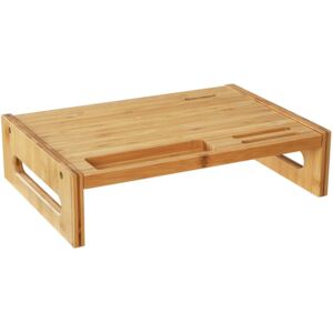 SONGMICS Bambusová podložka pod monitor
