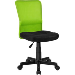 Tectake 401796 kancelárska stolička patrick - čierna / zelená