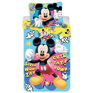 Obliečky Mickey Mouse 02 140x200 70x90 cm Mikrovlákno Jerry Fabrics