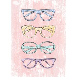 Ilustrácia Pink Glasses, Martina Pavlova