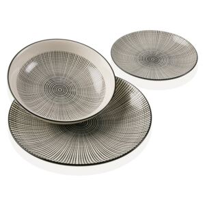 3 dielny set tanierov z porcelánu, Maya Versa Home 21650003