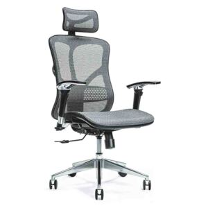 Ergonomická kancelárska stolička Ergo 500, sivá