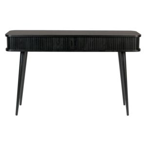 Čierny konzolový stôl Zuiver Barbier, dĺžka 120 cm