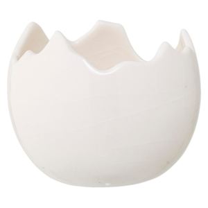 Biely kameninový svietnik Bloomingville Easter, ⌀ 9,5 cm