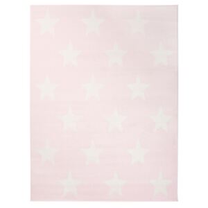 Detský kusový koberec Hviezdičky ružový, Velikosti 160x220cm