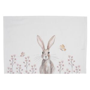 Sada bavlnených prestieranie s motívom králika Rustic Easter Bunny - 48 * 33 cm