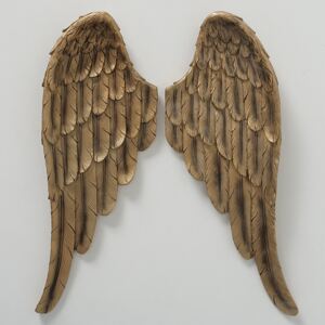 Anjelské krídla (Závesná kovová dekorácia na stenu)