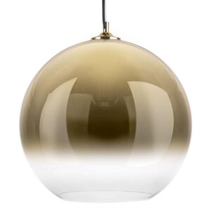 LEITMOTIV Závesná lampa Bubble – zlatá