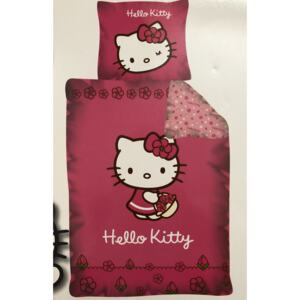 Posteľná obliečka Hello Kitty 140x200/70x90 cm