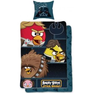 Posteľná obliečka Angry Birds 140x200/70x90 cm