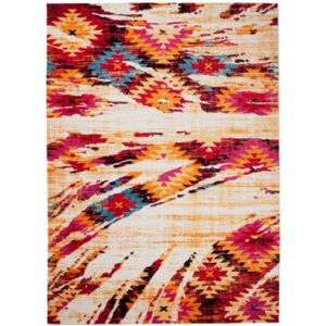 Moderné kusový koberec MATRA dúhový vzor H039A
