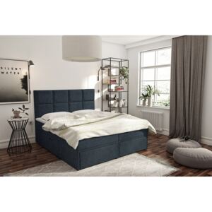 Kontinentálna posteľ Hudson Lux 2, Rozmer postele: 140x200, Farby: Muna 19