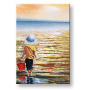 Maľovaný obraz na stenu MORE 1 dielny 60x90 cm CWF1485SDE1 (maľované obrazy)