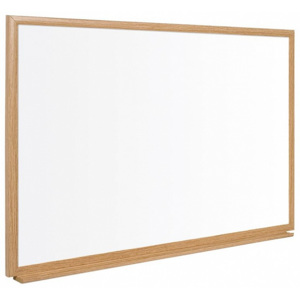 Nemagnetická tabuľa popisovacie drevený rám 32 mm (180 x 120 cm)