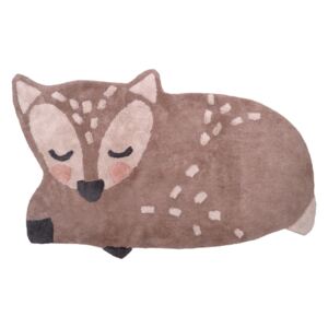 Detský bavlnený ručne vyrobený koberec Nattiot Deer, 70 x 110 cm