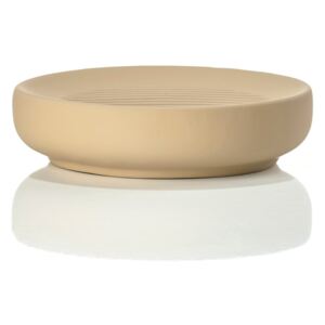 Béžová porcelánová nádoba na mydlo Zone Ume