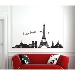 Samolepka na stenu "Paríž" 55x165 cm