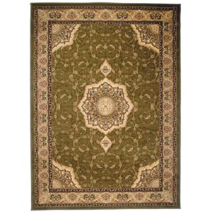 Kusový koberec klasický vzor 2 zelený, Velikosti 70x140cm