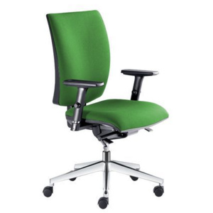 Kancelárska stolička Lyra, zelená