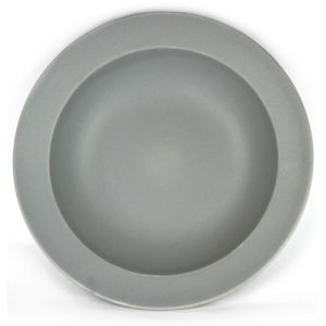 MIJ Hlboký tanier so širokým okrajom šedý 21,5 cm