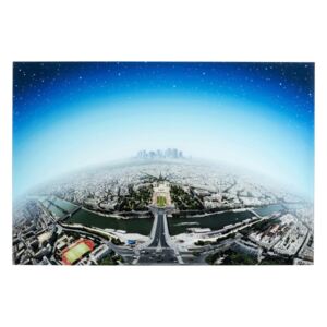 KARE DESIGN Sklenený obraz Planet Paris 100×150 cm