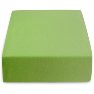 Jersey plachta zelená 90x200 cm Gramáž: Lux (155 g/m2)