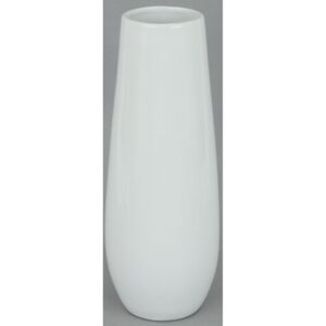 Keramická váza Arnes biela,, 30 x 11,5 cm