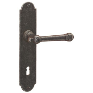 Dverové kovanie COBRA MANHEIM (K) - PZ LI kľučka ľavá / guľa/K (kované kovania)