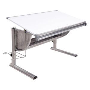 OVN písací stôl IDN 160274 biely/lamino
