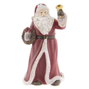 Dekorácie Santa so zvončekom - 10 * 10 * 19 cm