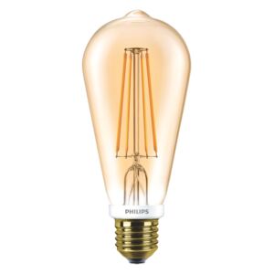 PHILIPS FILAMENT Classic LEDbulb DIM 7-55W E27 825 ST64 retro LED žiarovka