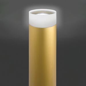 Stojaca LED lampa Pole, zlatá eloxovaná