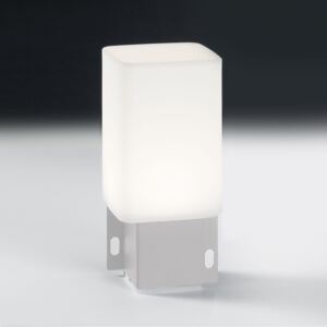 Vonkajšia deko LED lampa Cuadrat – 6 x USB, biela