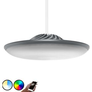 Luke Roberts Model F závesné LED svietidlo v sivej