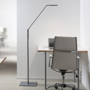 Luctra Floor Linear stojaca LED lampa hliník