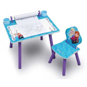 MAXMAX Detský kresliaci stôl so stoličkou FROZEN