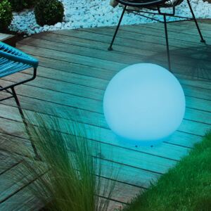Dekoračná solárna svietiaca guľa Mega Ball 40 cm
